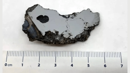 new minerals in massive meteorite