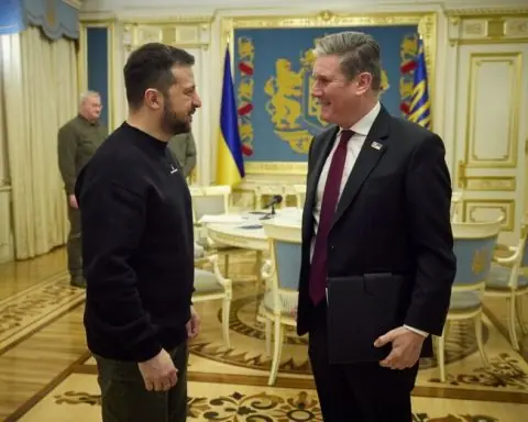 British Labour leader Starmer visited Kyiv