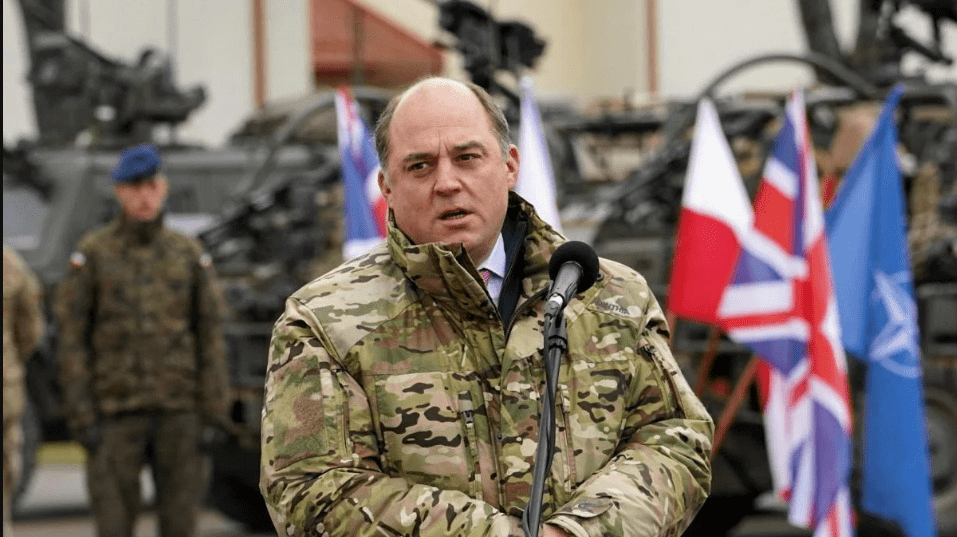 British Defense Minister Ben Wallace