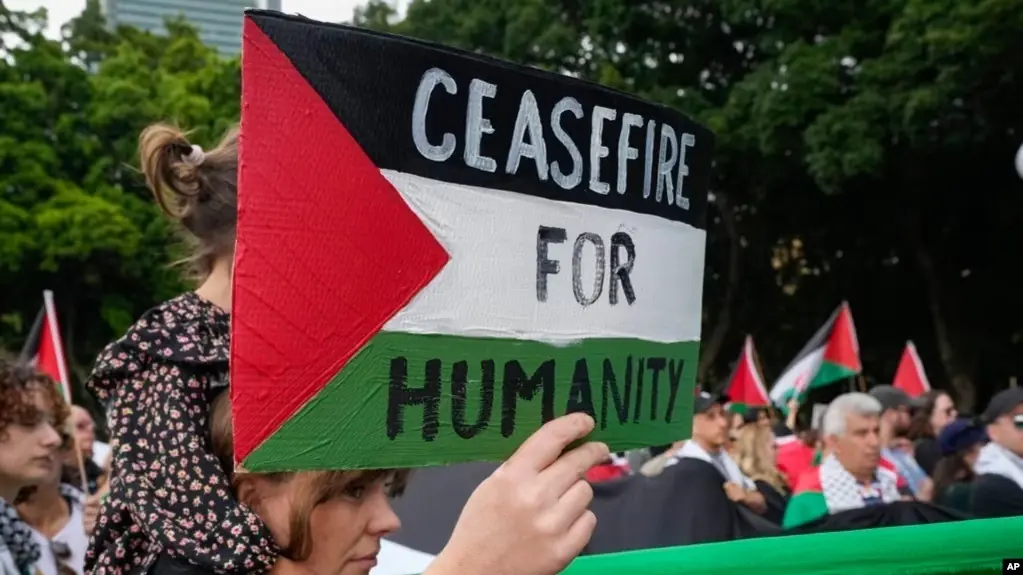 Australian Pro-Palestinian Protesters