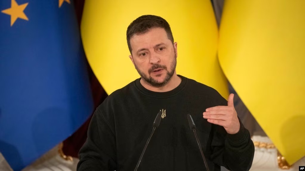 Ukrainian President Volodymyr Zelenskyy