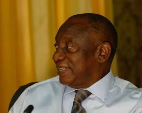 South African President Cyril Ramaphosa