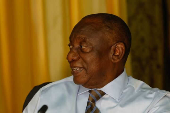 South African President Cyril Ramaphosa