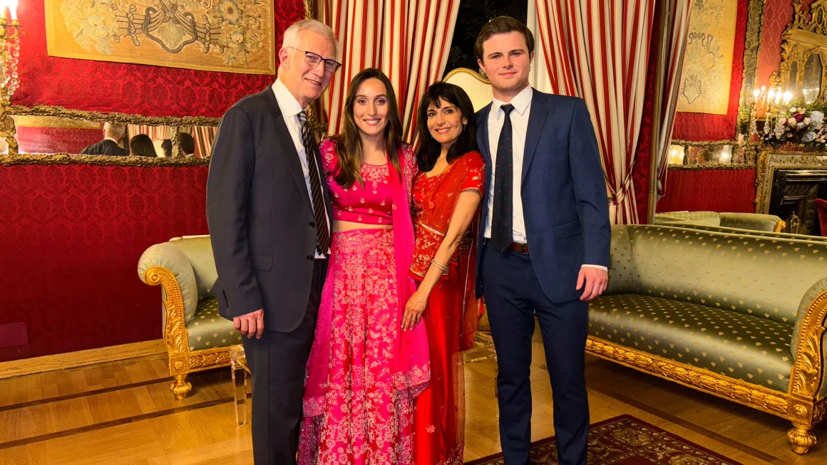Dr. Michael Groff, Karenna Groff, Dr. Joy Saini, and James Santoro