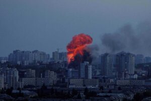 Russia’s Massive Air Assault Shakes Ukraine