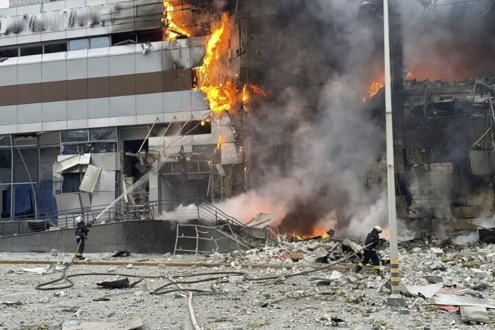 Ukraine bombing