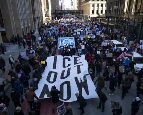 Anti-ICE Protest